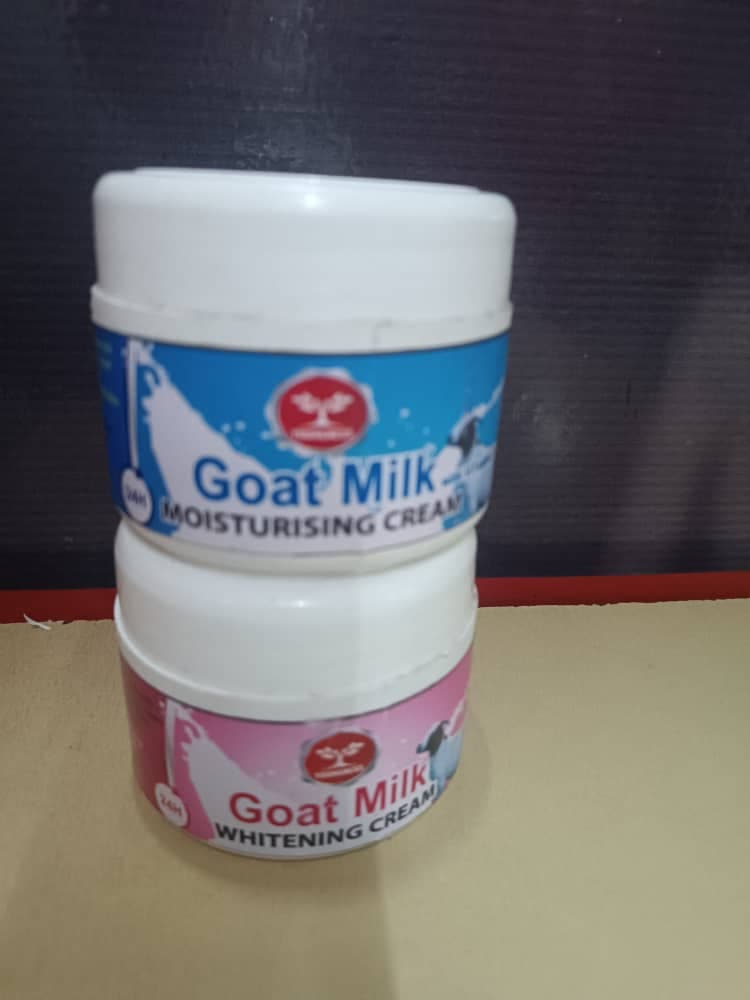 Goat milk cream and moisturizer