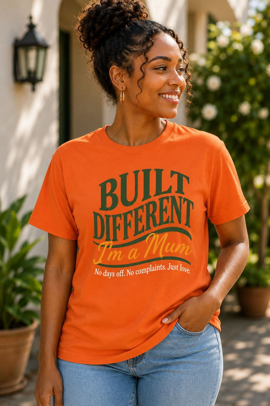 Built Different I'm a Mum Tee | Zimbabwean Heritage Mother's Day Gift | Sister Style