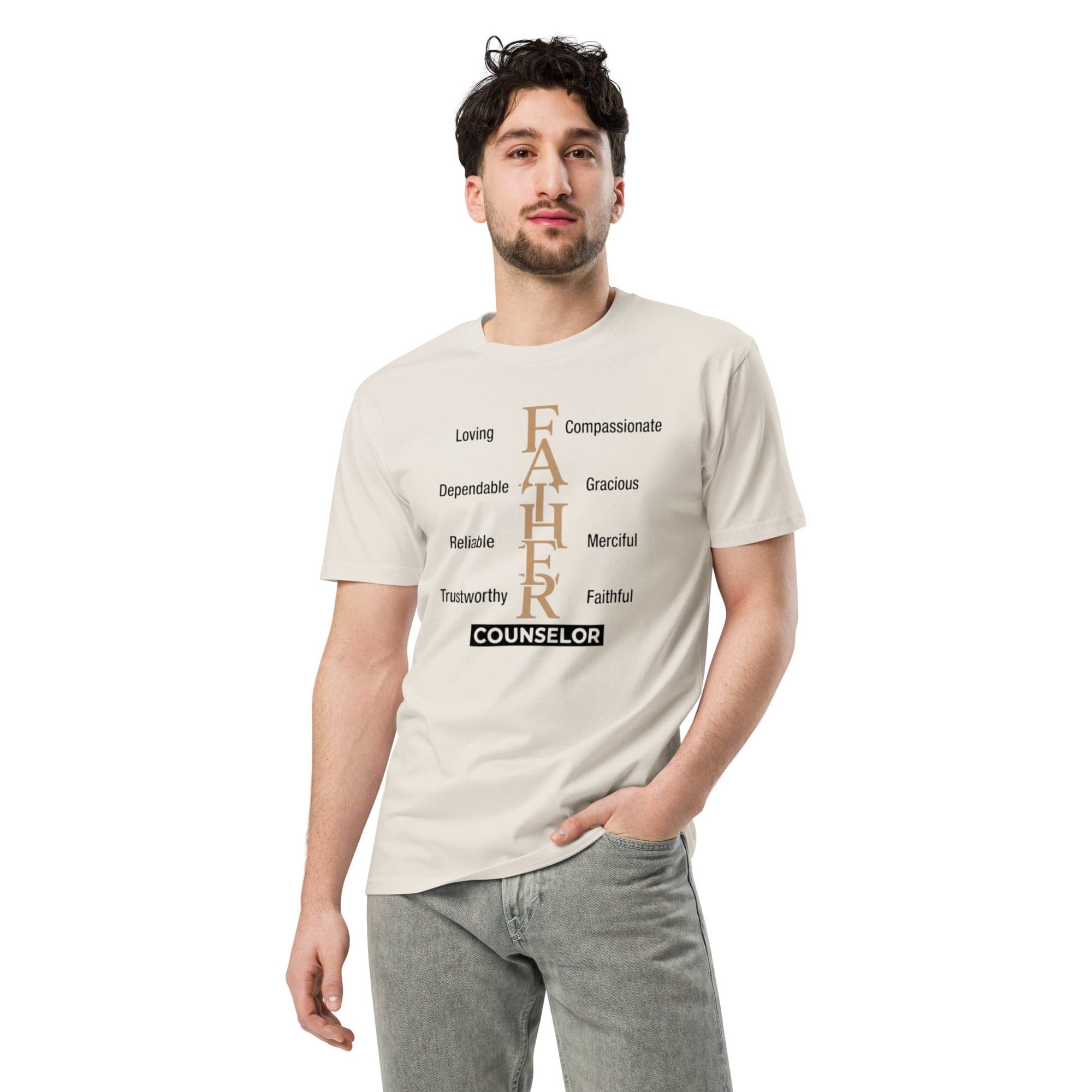 Everlasting Father Counselor Tee | Christian Faith Streetwear | African Heritage | Sister Style