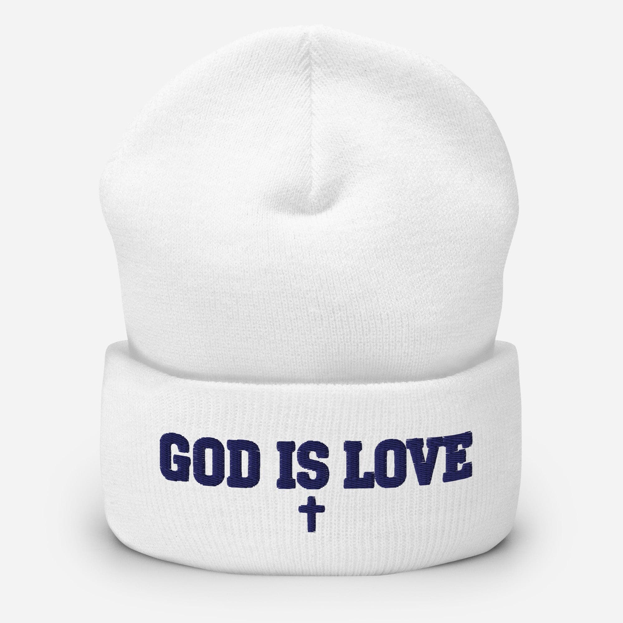 God Is Love Beanie | Christian Faith Hat | African Heritage Accessory | Sister Style