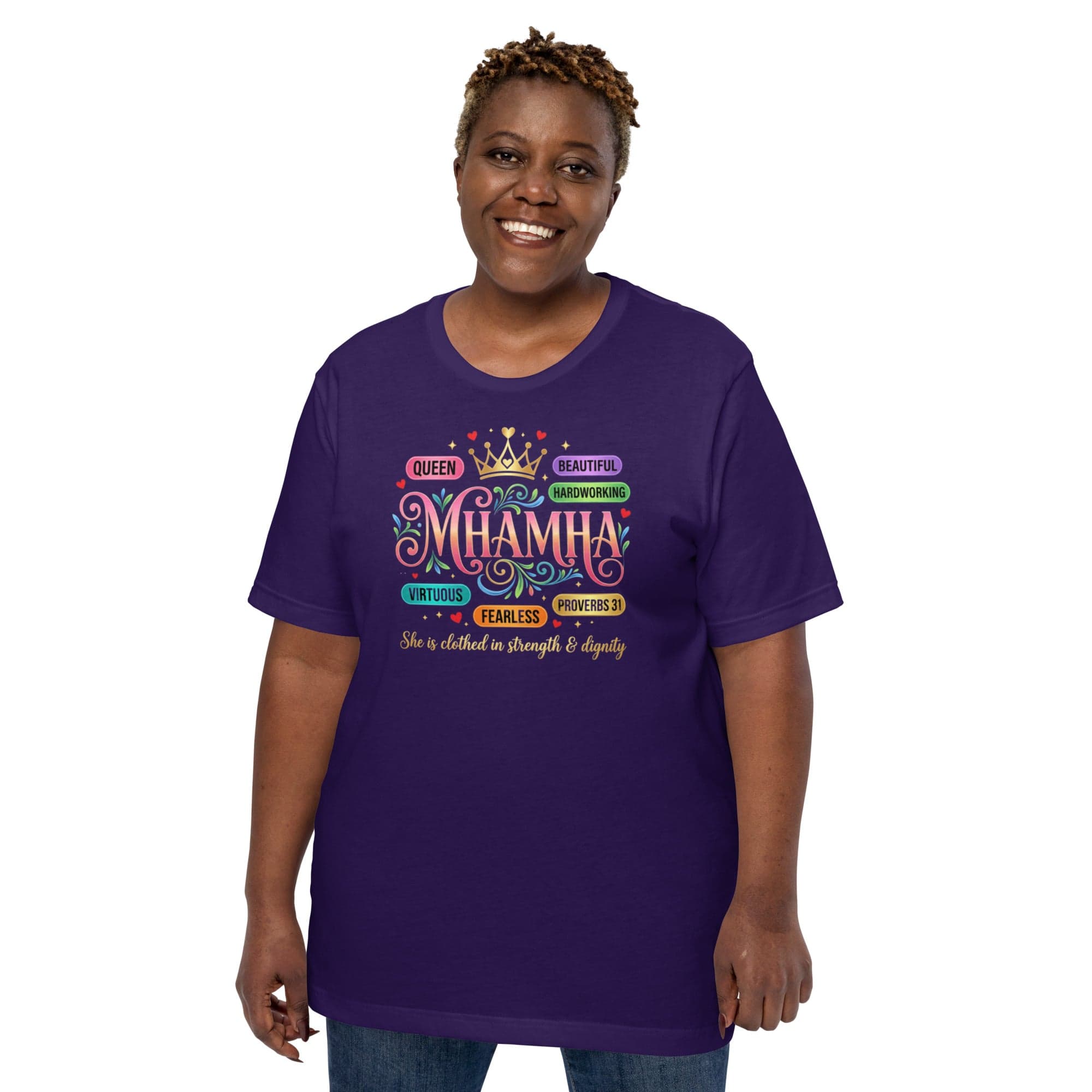 MHAMHA Tee | Proverbs 31 Zimbabwean Mom T-Shirt | Diaspora Mother's Day Gift | Sister Style